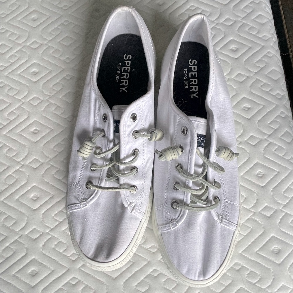 Sperry White Shoes